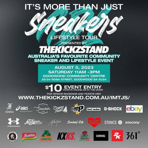 It's More Than Just Sneakers Adelaide Event August 5th