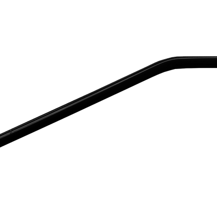 Seat Post 22.2mm x 450mm Layback Black