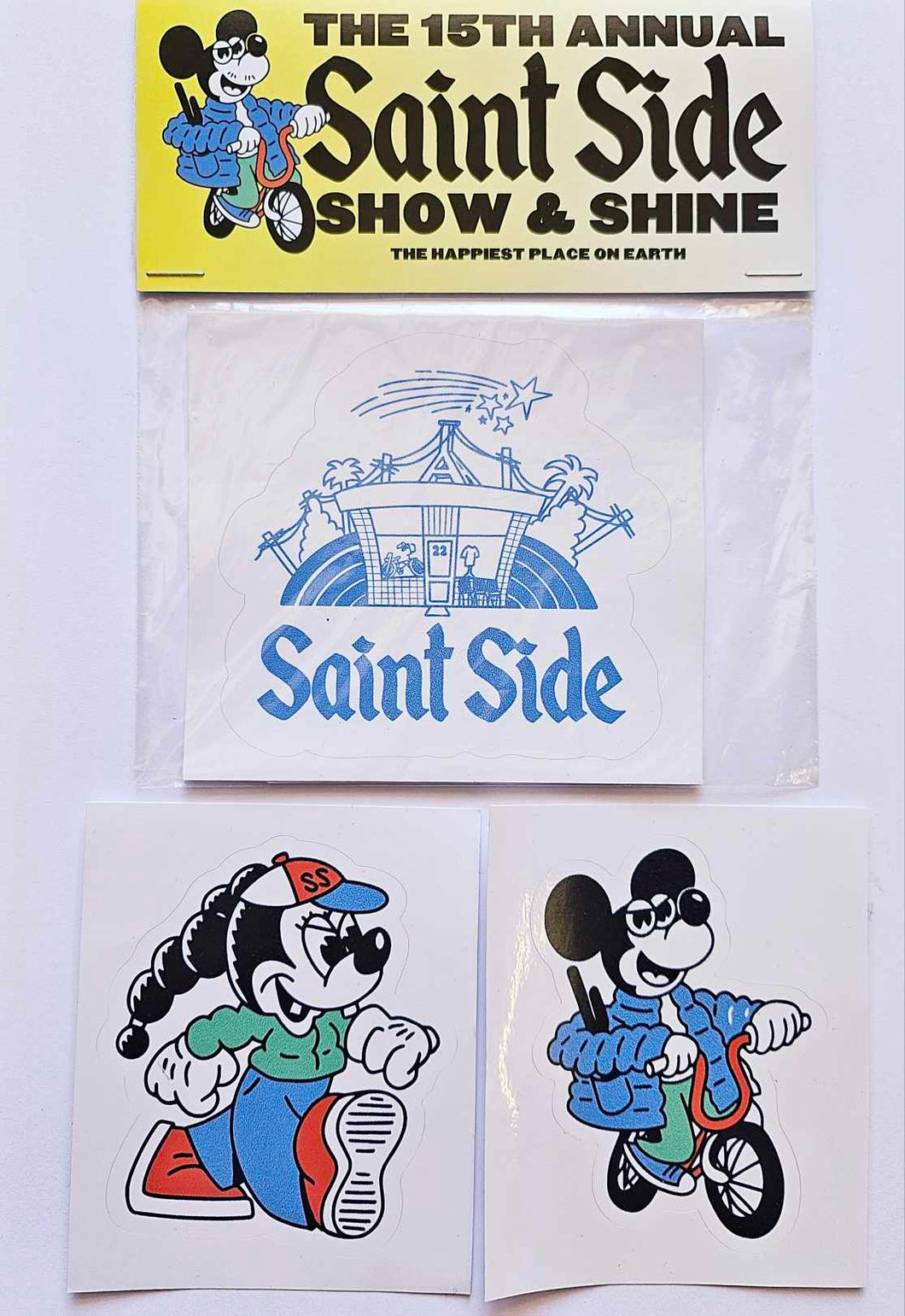 15th Saint Side Show & Shine Event Sticker Pack