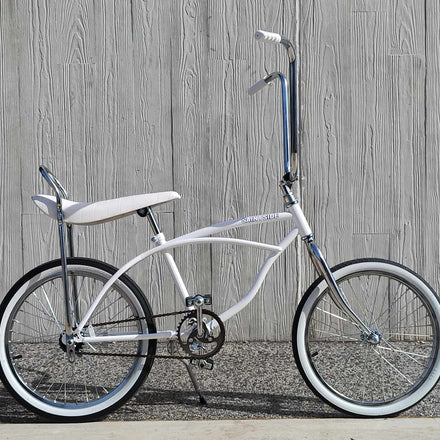 "Snow White" 20" Saint Side Dragster Bicycle