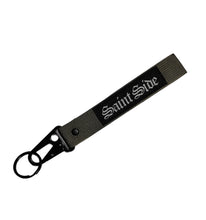 Load image into Gallery viewer, Saint Side - Old English Carabiner Strap Olive Green
