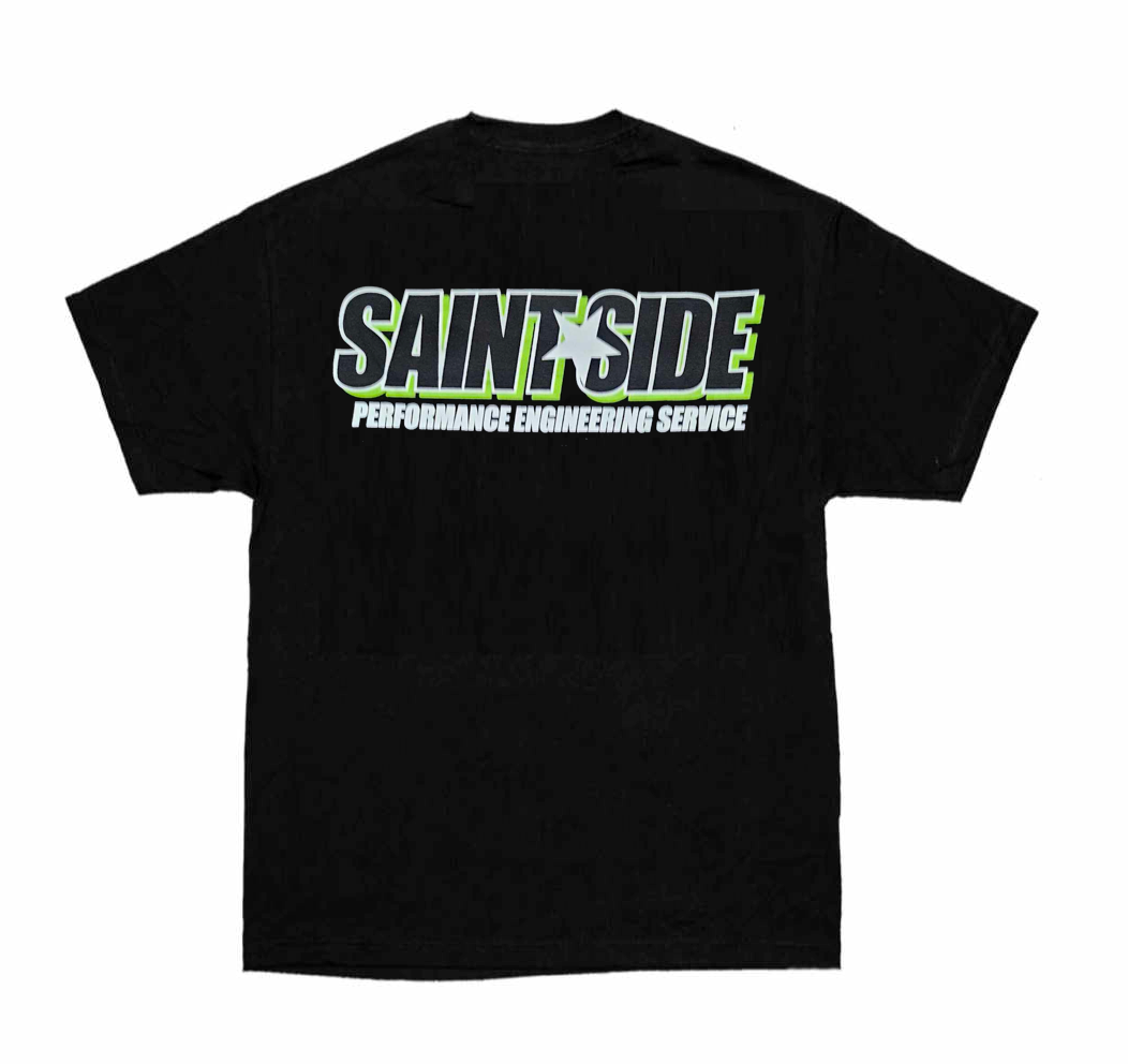 Saint Side - Top Performance Tshirt Black