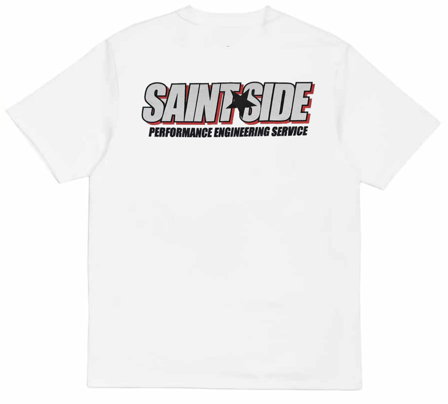 Saint Side - Top Performance Tshirt White