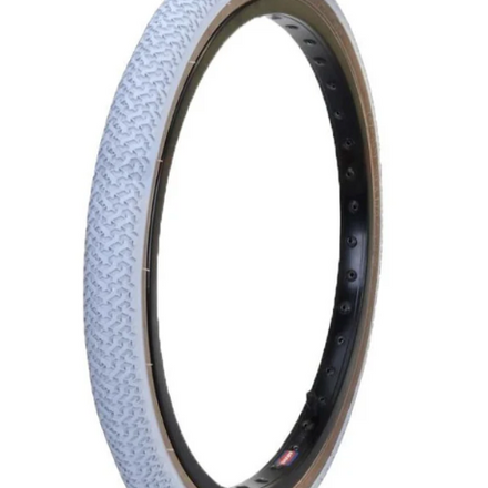 Tyre Kenda K55 20" x 1.75" White/Skin Side Wall