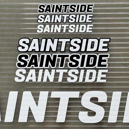 2025 New Saint Side Logo Vinyl Stickers
