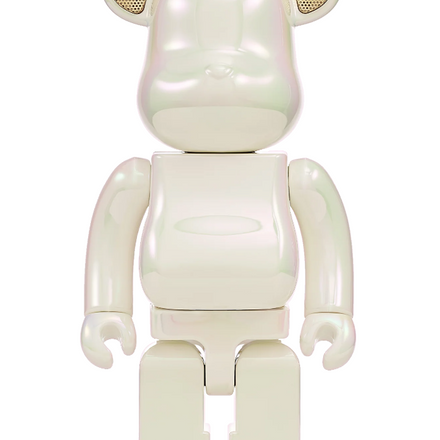 Medicom Toy BE@RBRICK - RINARO ISODYNAMICS 400% Portable Bluetooth Speaker Pearl Mirage