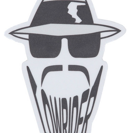 Original Lowrider Head 2.28 x 3" Sticker Authentic
