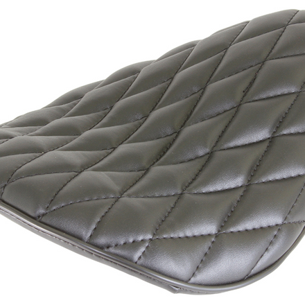Retro Style Diamond Saddle Black