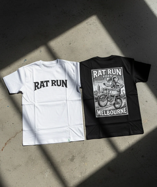 Rat Run 2025 Event Tshirt Preorder - Ends Oct 31