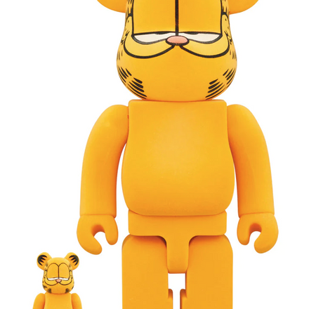 Medicom Toy BE@RBRICK - Garfield Flocky Version 100% & 400% Bearbrick