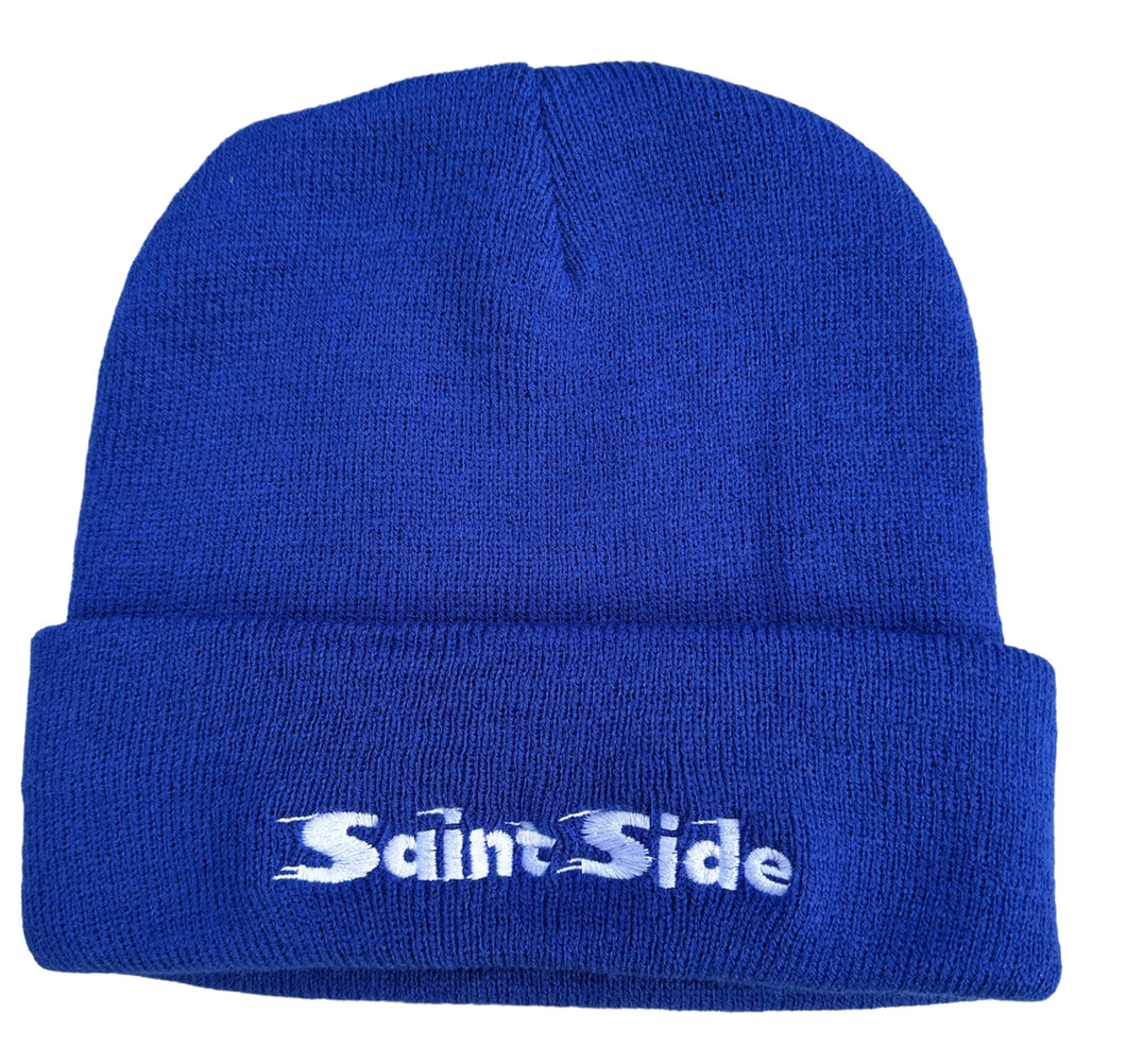 Saint Side - Sspeed Embroidered Beanie Blue