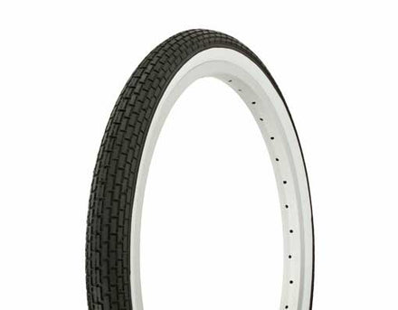 Tyre Duro 20" x 1.75" Black/White Side Wall HF-120A