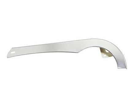 20" Chain Guard with Smooth Finish Dull Chrome