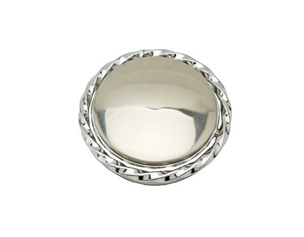 Single Twisted Bolt Cover Chrome