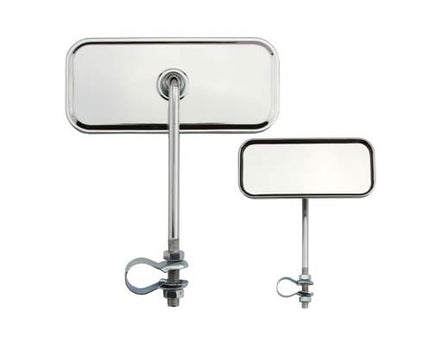 Rectangle Mirror All Chrome