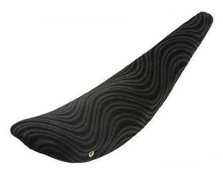 26" Banana Saddle Seat Velour Black
