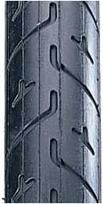 Tyre 20" x 1.5" Black City/Electric Semi Slick Pattern