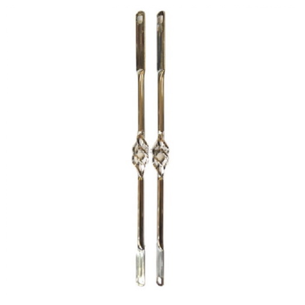 20" Classic With Cage Fork Bar Support Chrome