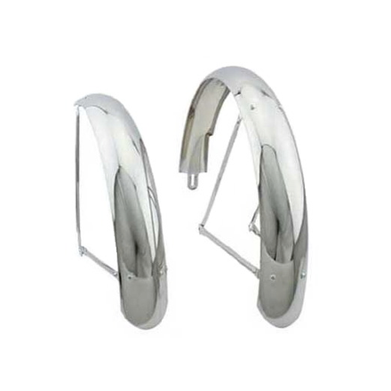 20" Classic Adjustable Fender Set Chrome