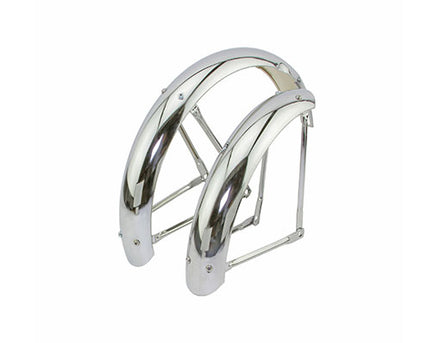 16" Classic Adjustable Fender Set Chrome