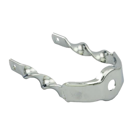 Spring Fork Flat Twisted Extended Crown Chrome