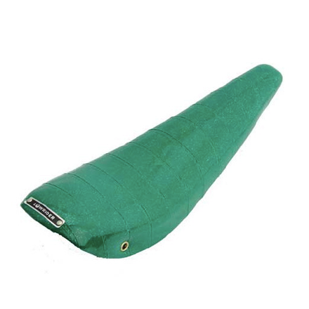 20" Banana Saddle Seat Vinyl Sparkle Green