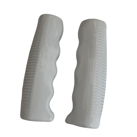 Handlebar Grips White City Cruiser Style