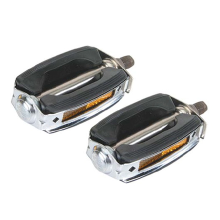 Krate Pedals 1/2" Black Chrome