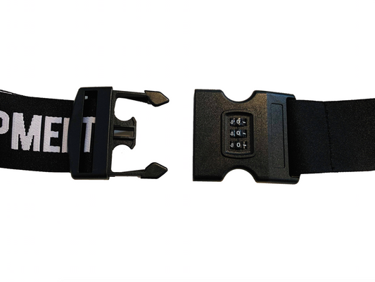 Saint Side - Travel Luggage Strap Black