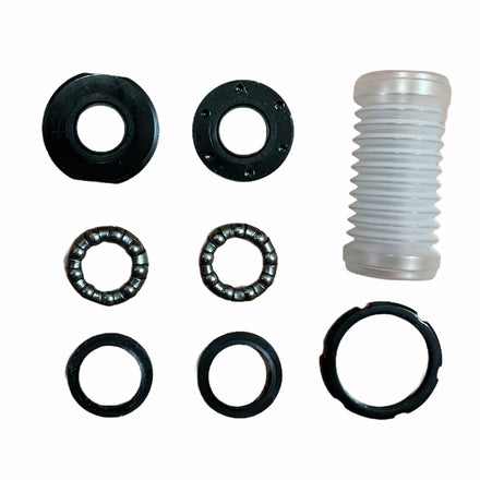 Waterproof Bottom Bracket Set for 3 Piece Crank Black