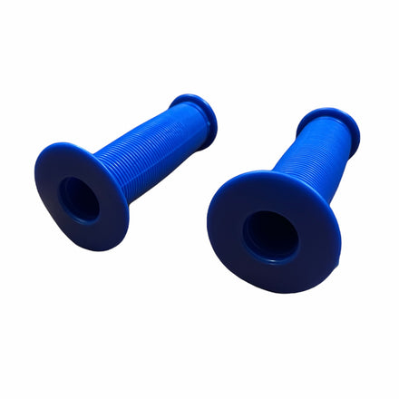 Mushroom PVC Handlebar Grips Blue
