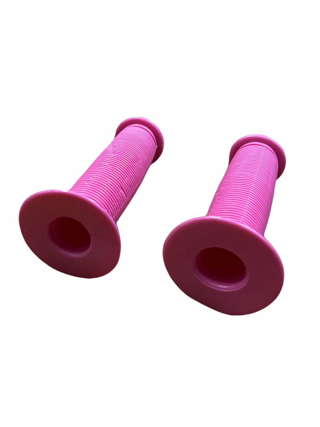Mushroom PVC Handlebar Grips Pink
