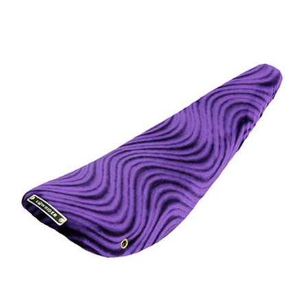 20" Banana Saddle Velour Purple