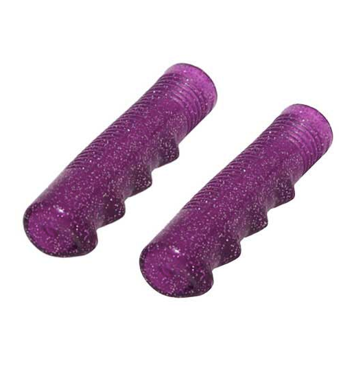 Handlebar Grips Sparkle Purple