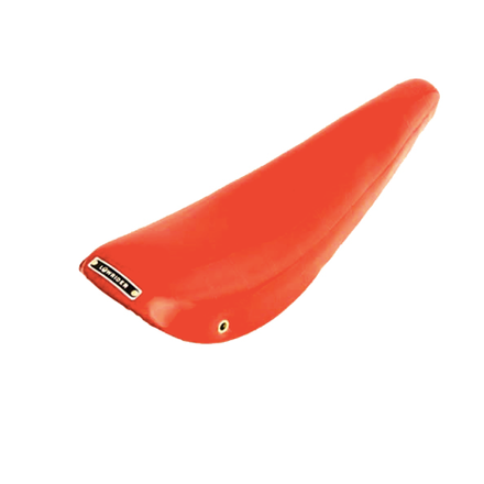 20" Banana Saddle Seat Vinyl Sparkle Orange