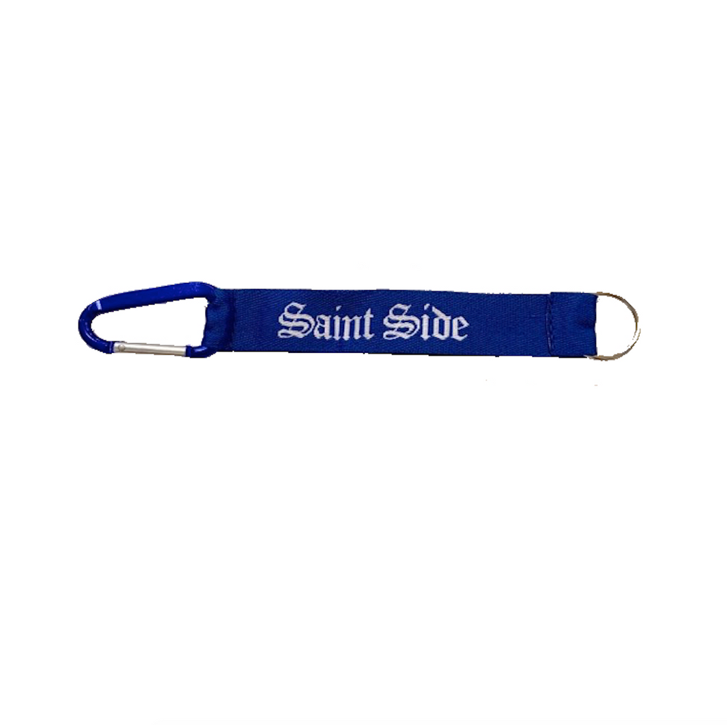 Saint Side - Carabiner Short Strap Blue