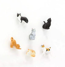 Load image into Gallery viewer, Midori - Mini Magnet Cat Set (6 Piece)
