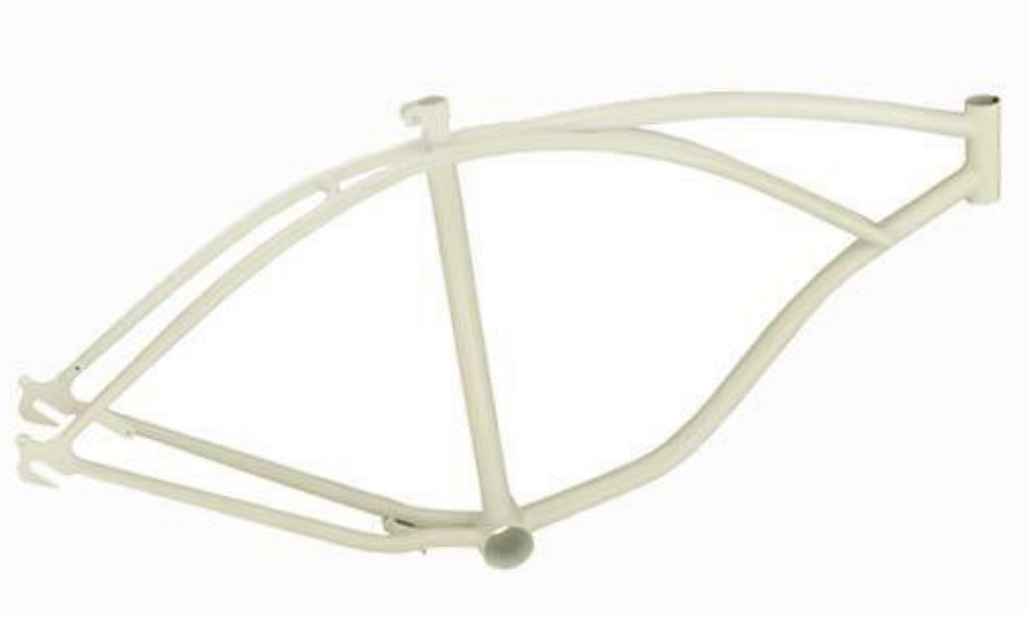 White bike frame best sale