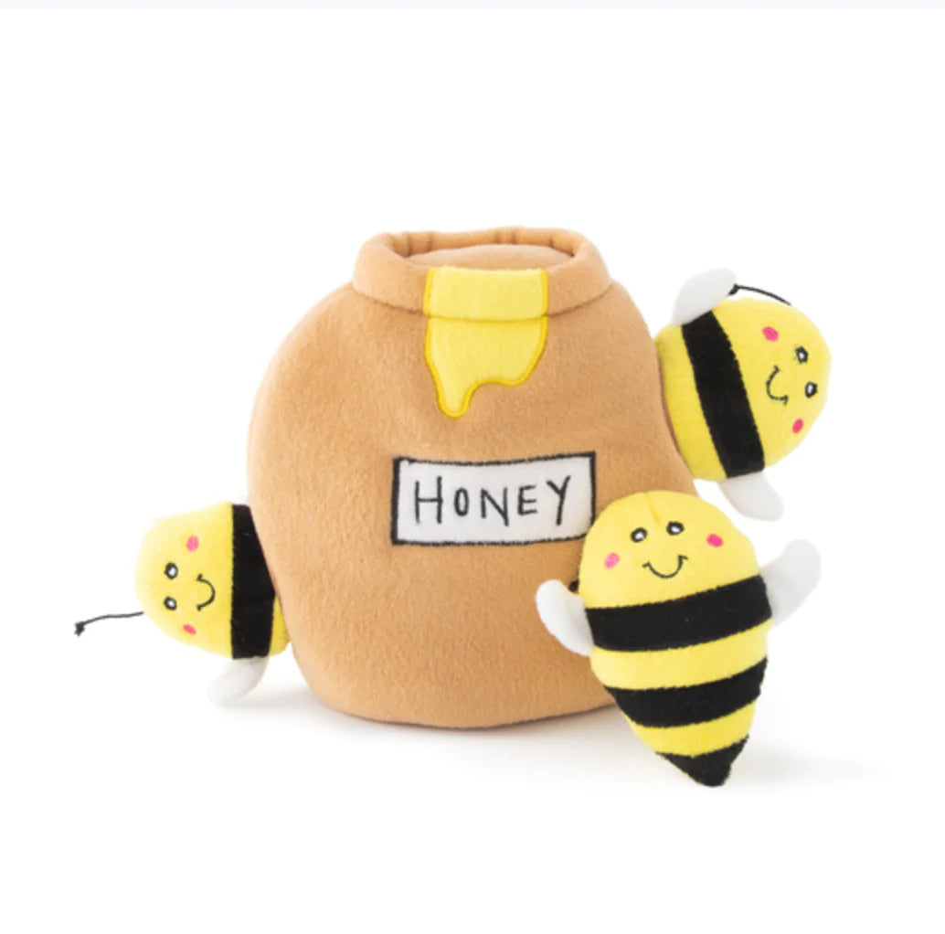 Zippy Paws Burrow Toy - Honey Pot