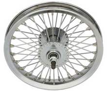 Load image into Gallery viewer, 12&quot; 52 Spoke Wheel Set Chrome with White Wall Tyres Complete
