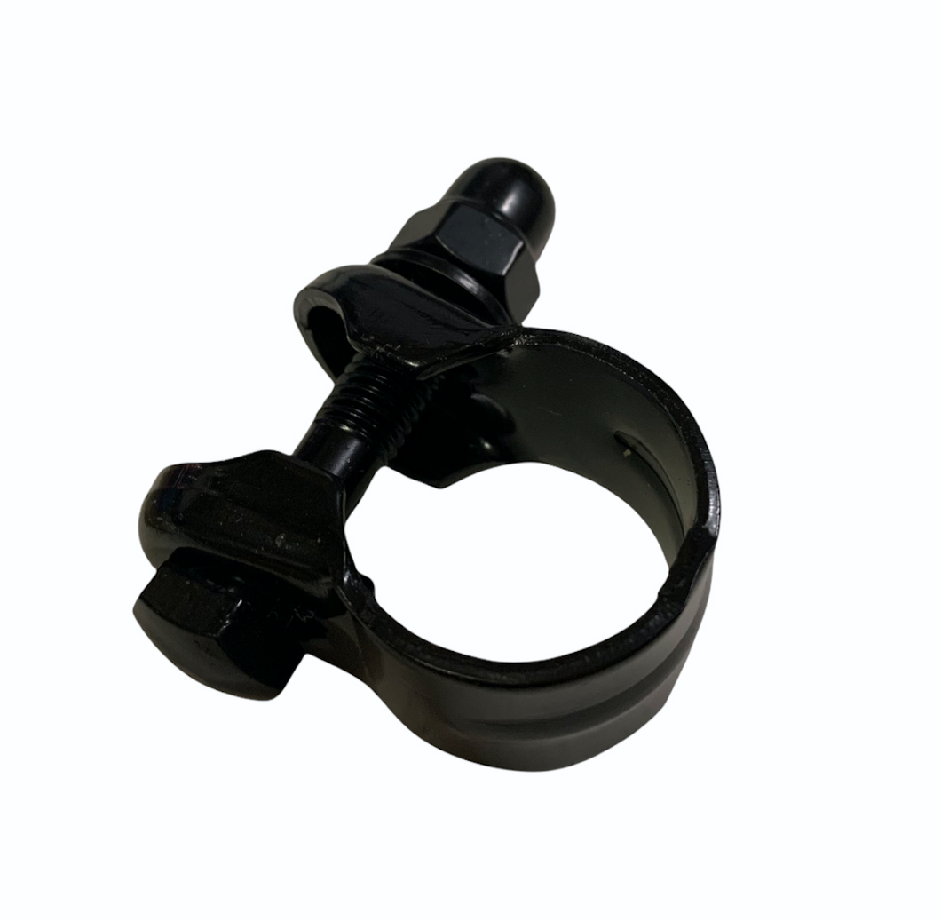 Seat Post Clamp 25.4 for Seat Tube Black