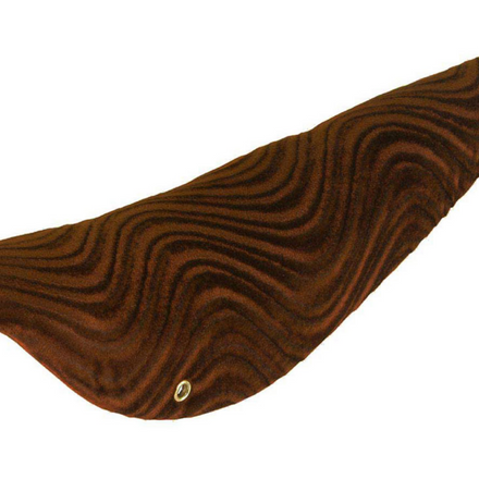 20" Banana Saddle Velour Brown