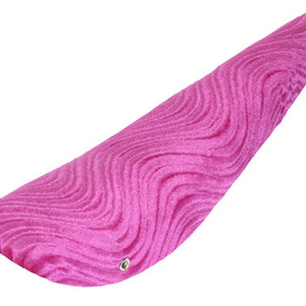 20" Banana Saddle Seat Velour Pink