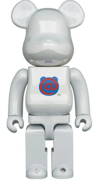 MEDICOM TOY - BE@RBRICK 20th Anniversary DEEP CHROME Ver.400％