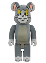 Load image into Gallery viewer, BE@RBRICK 1000% Flocked Tom - Tom and Jerry
