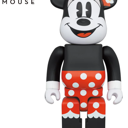 Medicom Toy BE@RBRICK - Minnie Mouse 1000% Bearbrick