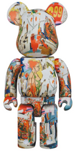 Load image into Gallery viewer, Medicom Toy BE@RBRICK - Andy Warhol x Jean Michel Basquiat #4 400% Bearbrick
