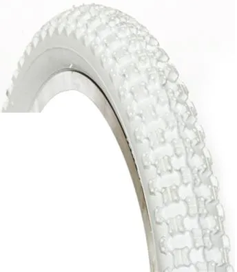 Tyre 20" x 1.75" All White BMX Style C-3