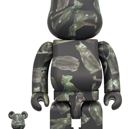 Medicom Toy BE@RBRICK - The British Museum "The Gayer-Anderson Cat" 100% & 400% Bearbrick