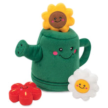 Load image into Gallery viewer, Zippy Paws Burrow Dog Toy - Watering Can and Flowers

